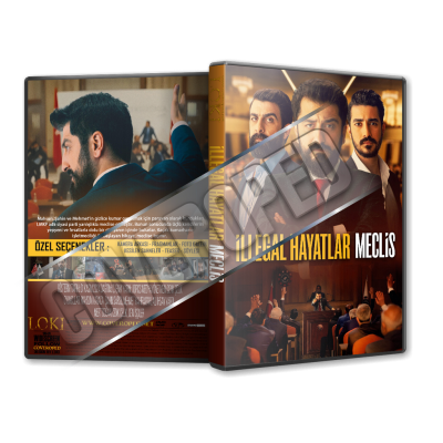 İllegal Hayatlar Meclis - 2024 Türkçe Dvd Cover Tasarımı